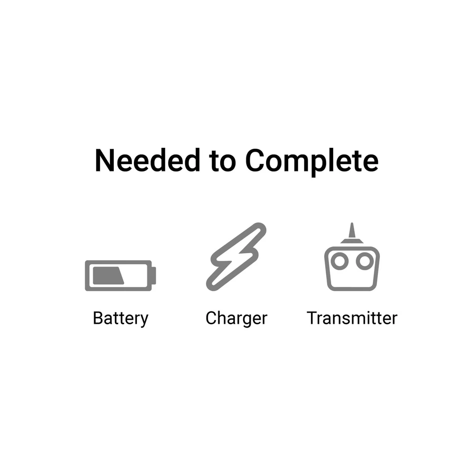 E-flite RC Airplane UMX Night Vapor BNF Basic Transmitter Battery and Charger... - Image 2 of 4