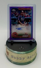 2024 Topps Chrome Tanner Bibee Autograph Auto Purple /250 #AC-TBI