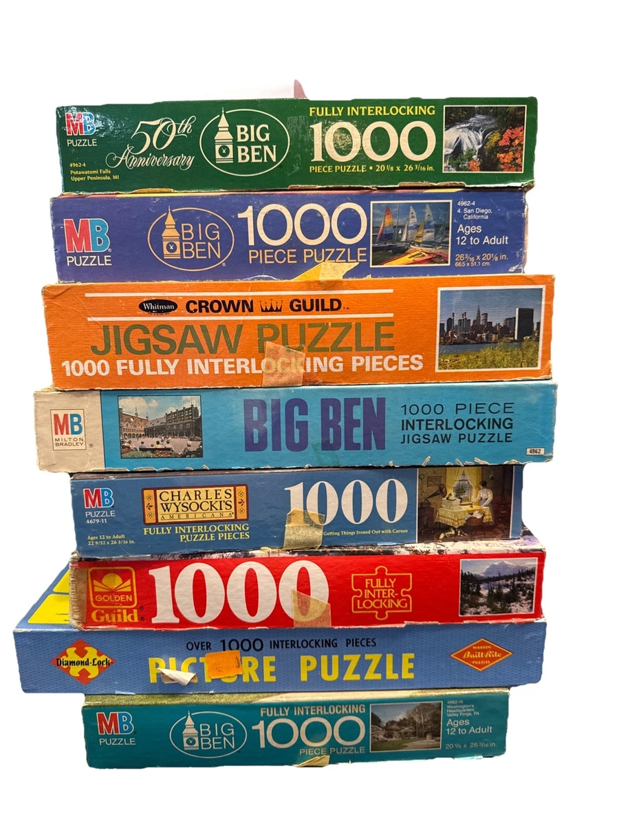 即購入可☆未開封MILTON BRADLEY ジグソーパズル1971年アメリカ製 Milton Bradley Vintage Puzzles for sale | eBay
