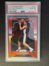 2019 Panini Prizm Keldon Johnson RED /299 PSA 10 Rookie RC