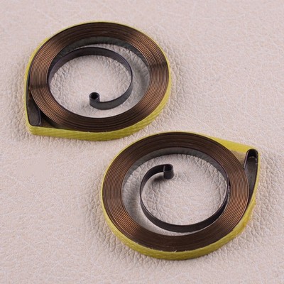 2xRewind Recoil Starter Spring Fit For Stihl HS46 HS46C HS56C HS81T HS86R HS81TC