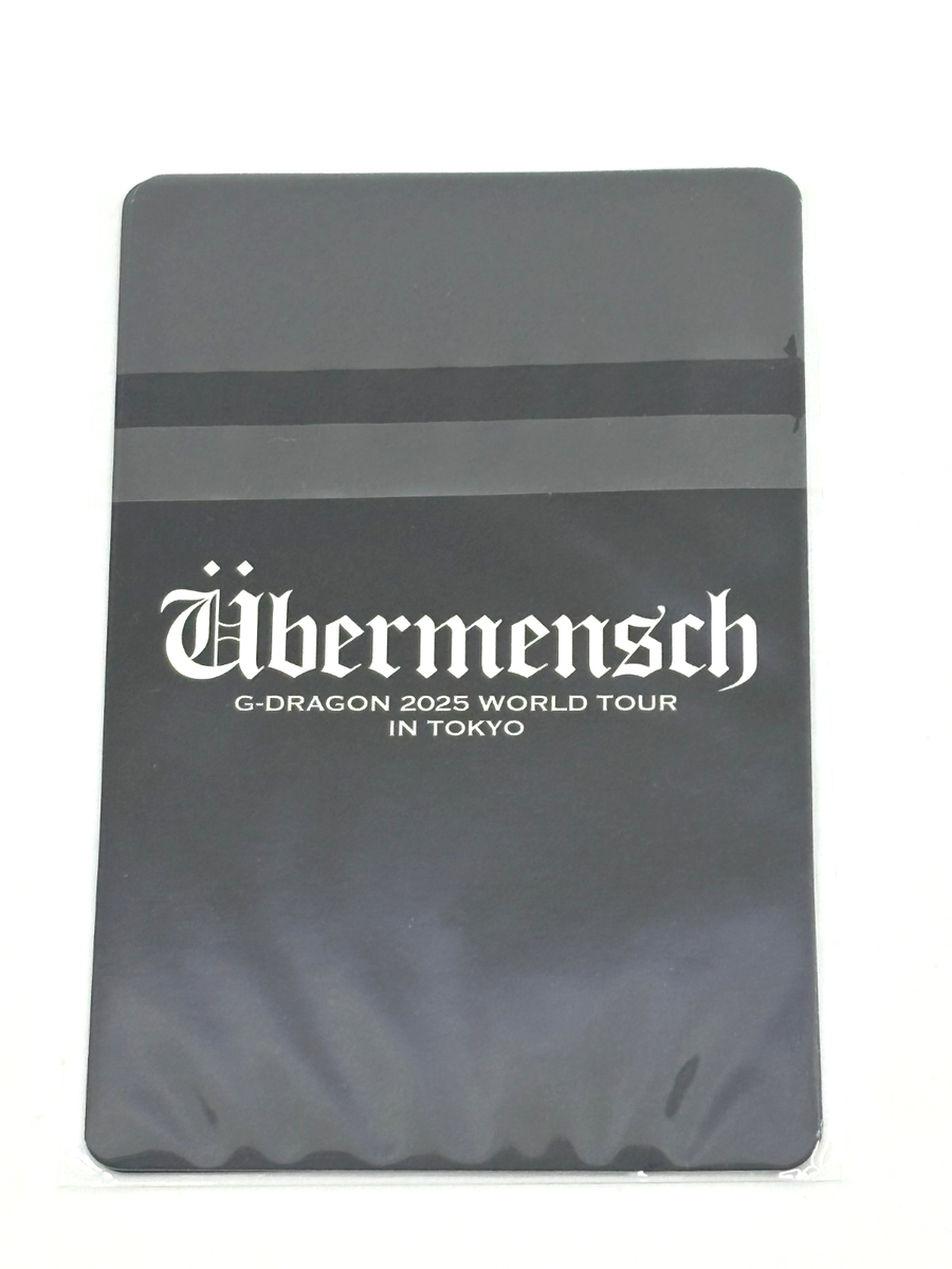G-Dragon World Tour 2025 Ubermensch Tokyo Official VIP Lanyard