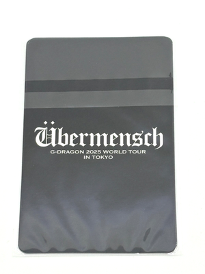 G-Dragon World Tour 2025 Ubermensch Tokyo Official VIP Lanyard