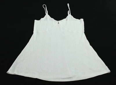 Mini Vestido ROSA Para Mujer Algodón Pointelle Cerradura ZG3 Blanco Talla XL NUEVO CON ETIQUETAS - Imagen 1 de 3