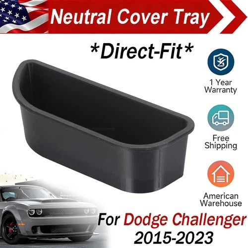 For Dodge Challenger 2015-2023 Gear Shifter Storage / Change Tray /Neutral Cover