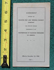 1940 Houston Belt & Terminal Railroad Agreement HB&T Railway Train Rules Booklet — photo 1