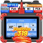 2026 XTOOL D7 V2.0 Full System Diagnostic Bi-Directional Scanner Key Programmer