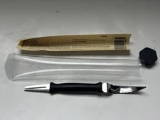 VTG Pampered Chef Grapefruit Knife Two Sided Stainless Steel Citrus Tool NIB