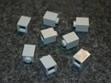 (8) 1x1 Light Gray Standard Brick Bricks ~ Lego NEW Star Wars