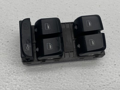 2009-2012 AUDI A4 FRONT LEFT DRIVERS WINDOW MASTER CONTROL SWITCH OEM ...