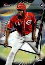 2020 Topps Finest #21 Aristides Aquino RC Cincinnati Reds
