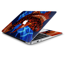 Skin Wrap for Macbook Air 11 Inch, Koi Fish Traditional