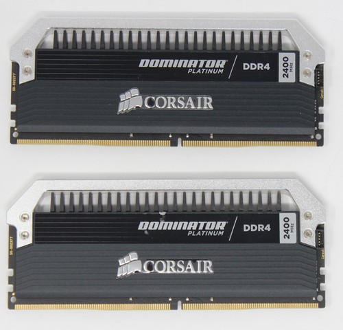 Corsair Dominator Platinum 16 GB (2x8GB) CMD16GX4M2B2400C10 DDR4-2400 (#23757) - Bild 2 von 2