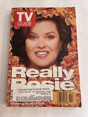 1997 April 5-11 TV GUIDE Magazine, Really Rosie, Rosie O Donnell (MH100)