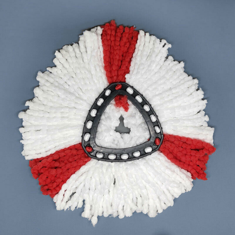 6 Pack Mop Replacement Heads for Vileda Spin Mop Microfiber Spin Mop