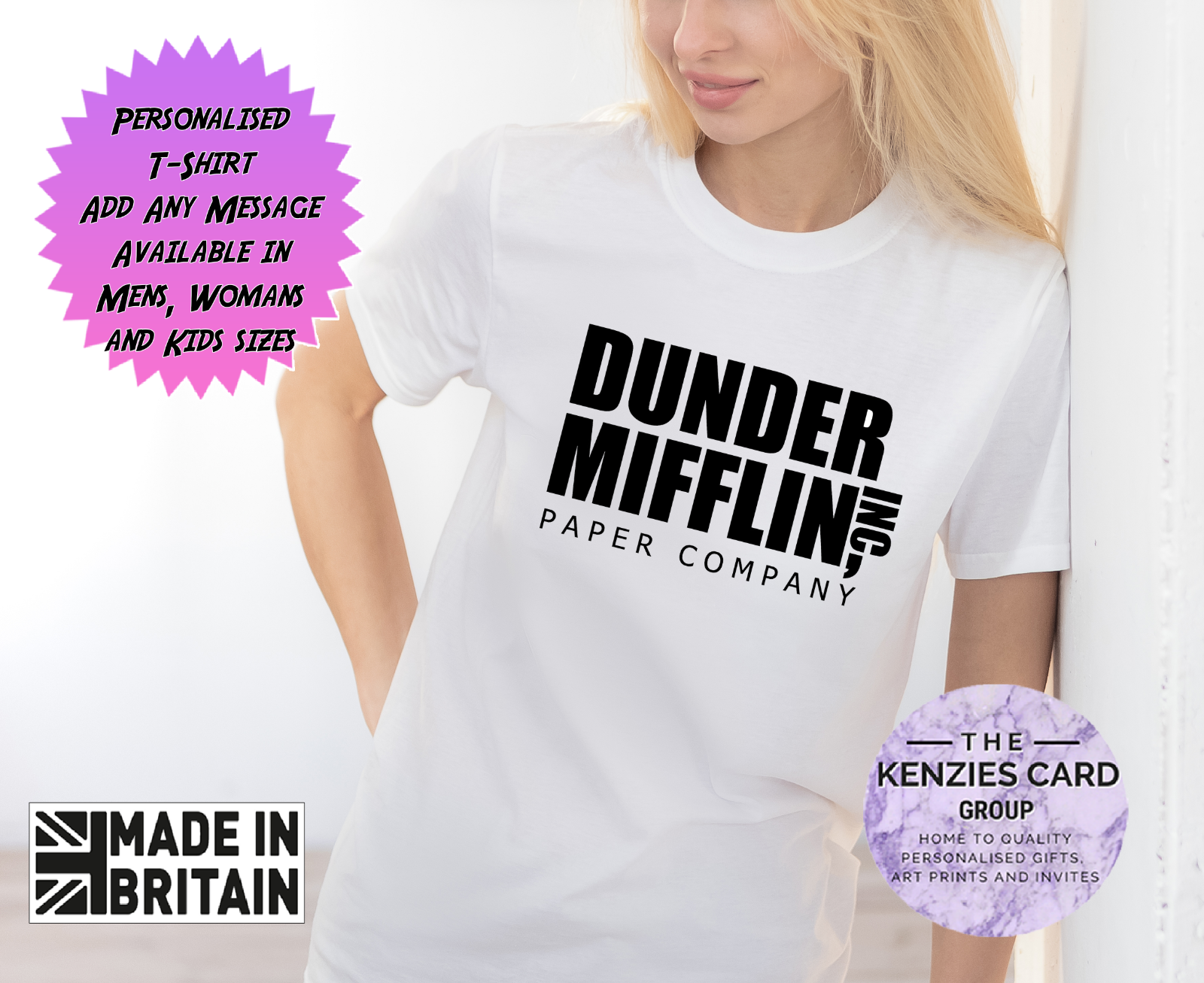 Dunder Mifflin The Office Logo | Art Board Print