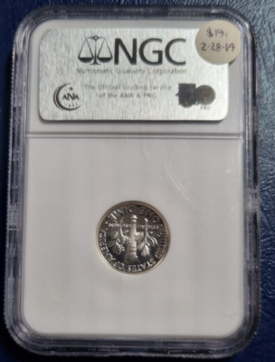 2003 S Roosevelt Dime Silver Proof 10c NGC PF69 ULTRA CAMEO #79980
