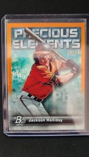 2023 Bowman Platinum - Precious Elements #PE-11 Jackson Holliday (RC) /25 Orange