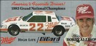 Bobby Allison Decal Set 1983 Grand National Champion 1988 Daytona 500 Winner — photo 1