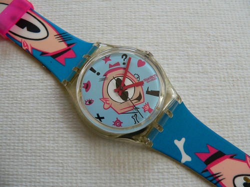 1991 Swatch Orologio GULP!!! GK139 progettazione di Massimo Giacon mai  indossato | eBay