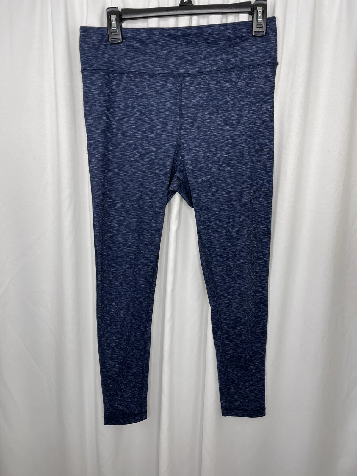 EUC! Lands End Sport Leggings Womens Sz M Stretch Training Running Pants