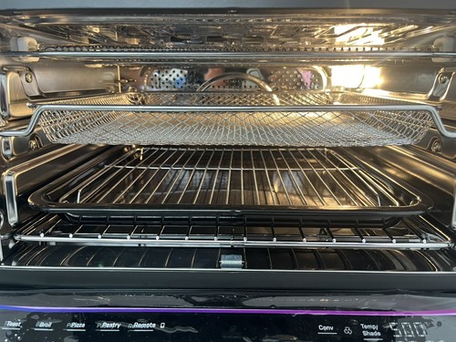 GE Profile UltraFast 11-in-1 Smart Airfry Oven, No Preheat, Built-in WiFi, Black - Picture 6 of 10