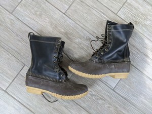 ll bean black duck boots