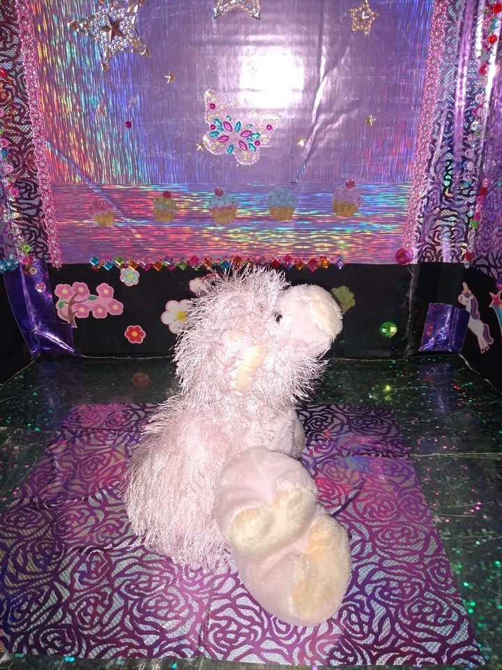 🦄Ganz / Webkinz Stringy "Pig" Pink Color HM002 9" Plush! *No Code. - Image 3 of 4