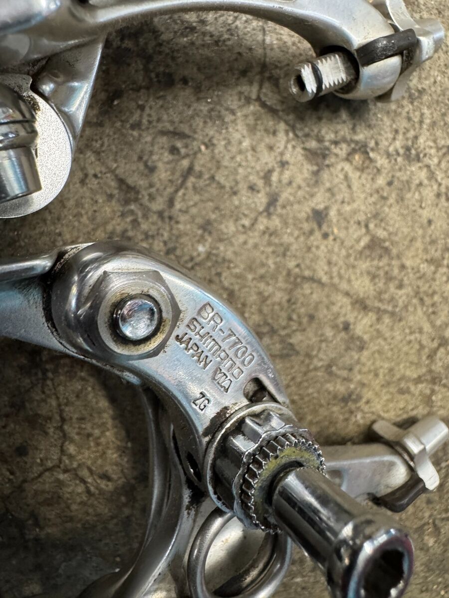 Shimano Dura Ace Br-7700 Brake Set Front Rear Caliper Road Shimano Dura Ace Br-7700 Brake Set Front Rear Caliper Road