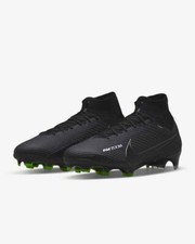 NIKE Zoom Superfly 9 Elite FG Men's Sz 7 Black/DK Smoke Grey DJ4977-001 FASTSHIP