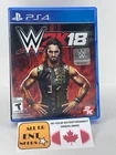 WWE 2K18 W2K18 (Sony PlayStation 4, PS4) PS3 VG CIB Complete