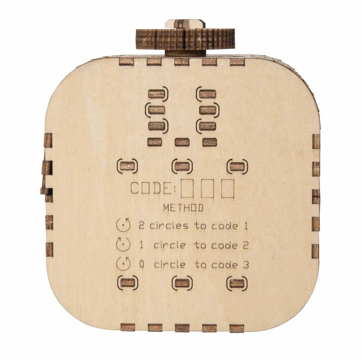 ROKR 3D Wooden Puzzle Treasure Box Model Kits Build Mechanical
