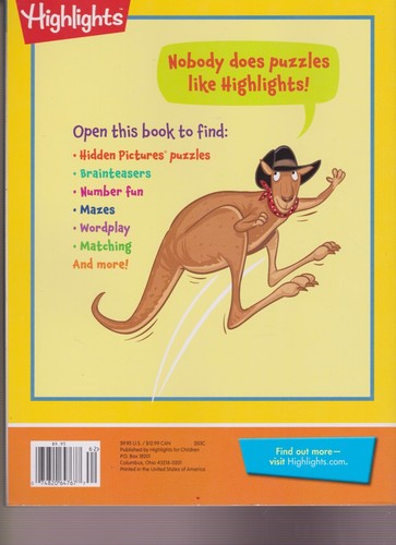 HIGHLIGHTS MAGAZINE PUZZLEMANIA 2016, TRAVEL PUZZLES. NEW NO LABEL. - Picture 2 of 2