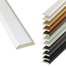 uPVC Plastic Trim Bead 5m Cloaking Fillet D Mould  PVC Architrave Window Door