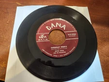 EDDIE ZIMA SAILBOAT POLKA / CHICAGO HOP POLKA INSTRUMENTAL 45 PM RECORD