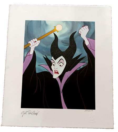 Disney Malifeficent Gil DiCicco Ltd Edition Print 185/250 New
