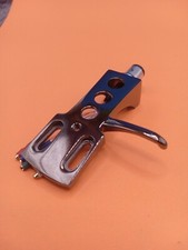 TITANIUM COLOR PHONO HEADSHELL WITH SILVER LITZ WIRES