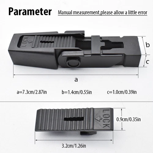 For LAND ROVER RANGE ROVER L322 2003-2012 FRONT WIPER BLADE CLIP Pair DKW100020 - Picture 10 of 11