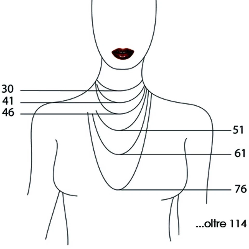 Collana con nome doppio cuore con Scritta Argento 925 rodiato gioielli donna - Immagine 3 di 3