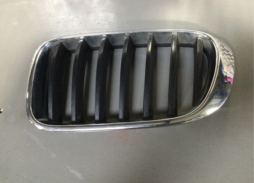 BMW X3 F25 X4 F26 STOßSTANGE NIERE GITTER LINKE SEITE SCHWARZ & CHROM 7338571 2014