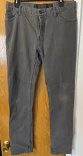 SURFACE TO AIR Paris Faded Black Gray Denim Jeans 34 X 32 Designer Cudi Defunct