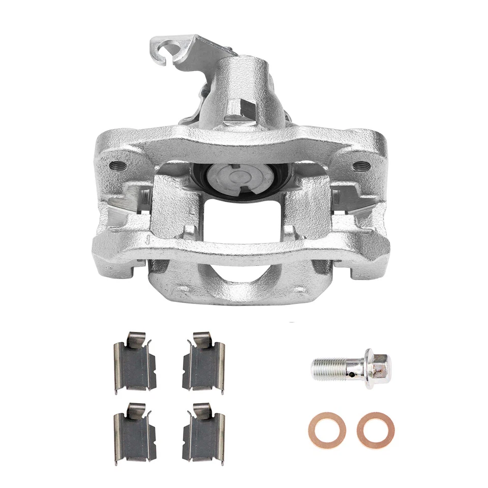 Pinzas de disco traseras + pastillas de freno de cerámica para Chrysler Town & Country 2008-2012 Foto 4 de 4