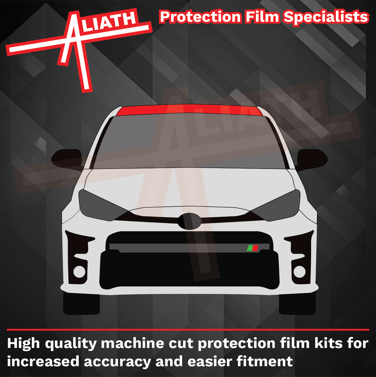 Protection écran Anti-reflet Mat Pour Toyota Yaris 2014 Touch 2 Go - 2 Films, Résistant Aux Rayures Et Traces