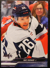 2023-24 23/24 Upper Deck Series 1 #190 Nic Dowd Washington Capitals