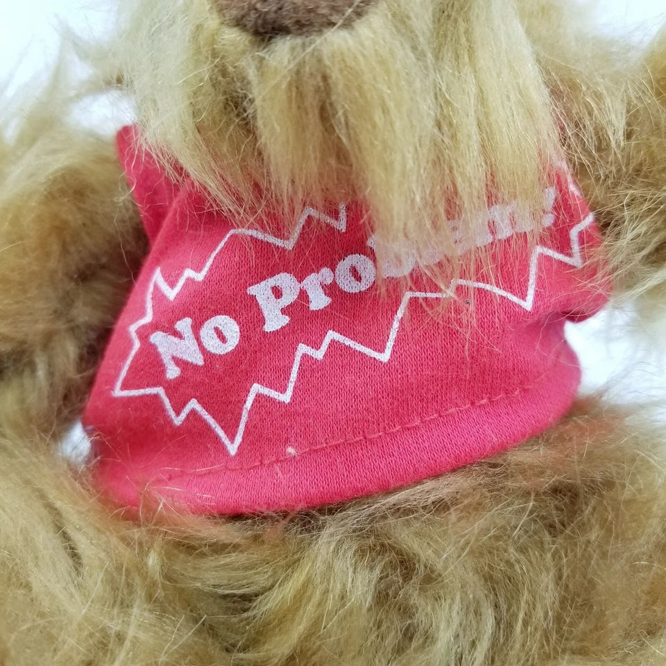 Camisa vintage años 80 8” ALF coche felpa ventana ventosas adhesivas “¡Sin problemas!” Foto 3 de 4