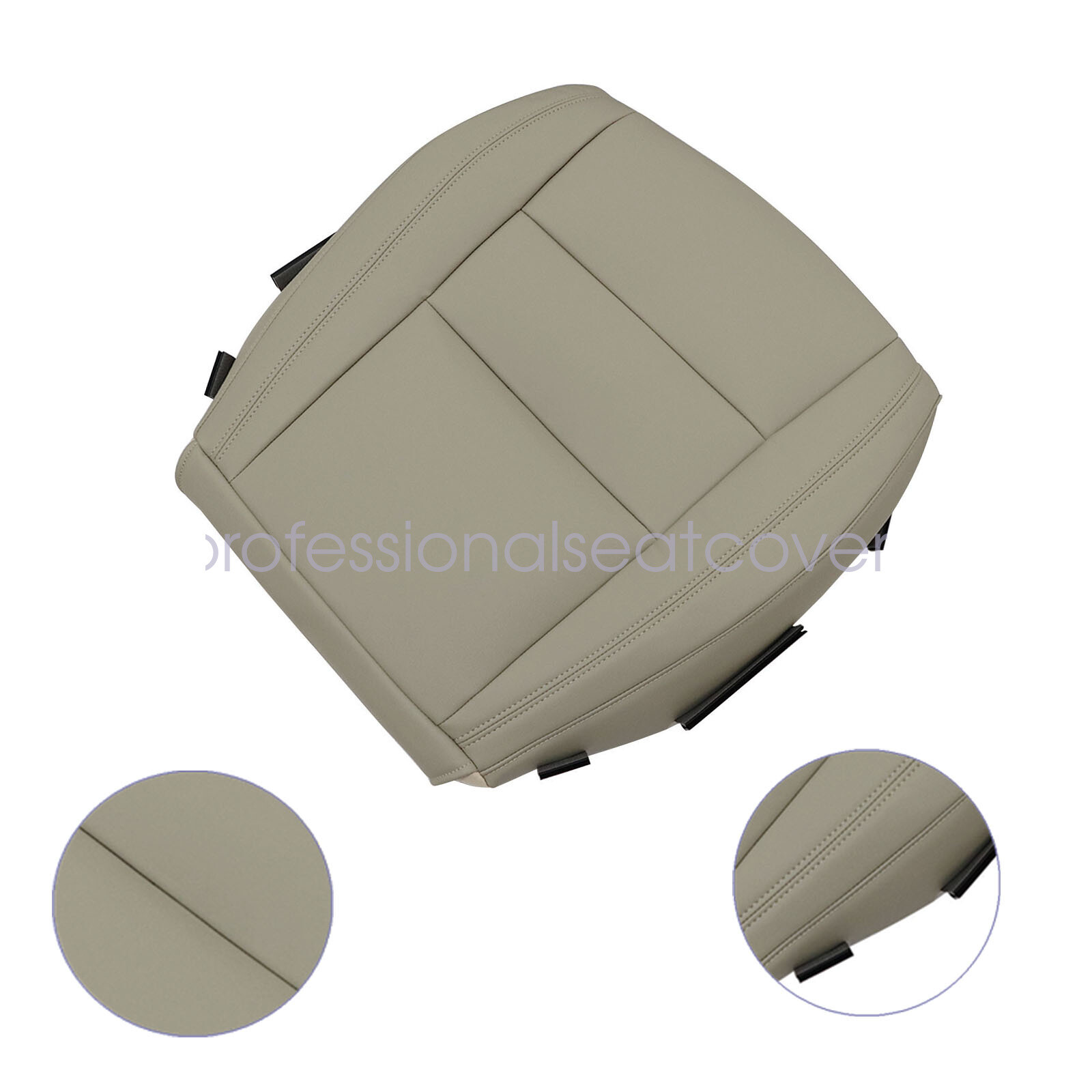 For 2011-2021 Jeep Grand Cherokee Driver Replacement Bottom Leather Seat Cover