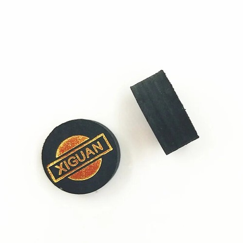11mm/14mm Billiards Pool Cue Tips M Hardness 5 Layers Baked Leather For Snooker - Picture 14 of 28