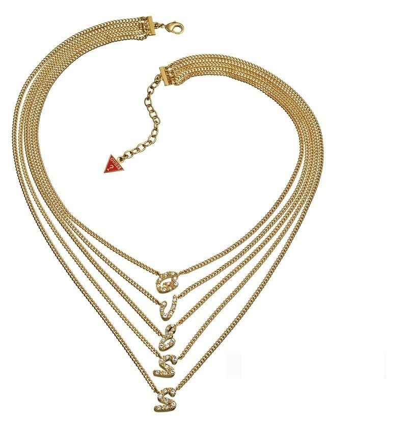 Guess Jewelry Woman Necklace Triangle UBN31208