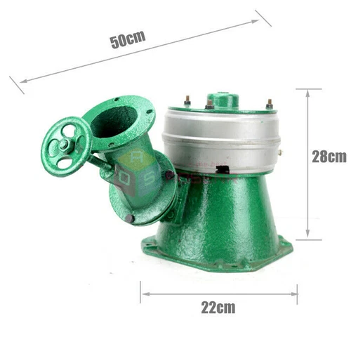 1000W 220V Hydroelectric Generator Pelton Inclined Water Wheel Hydro Turbine - Imagen 4 de 24