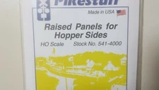 Pikestuff Raised Panels for Hopper Cars 541-4000  HO Scale Model Railroad